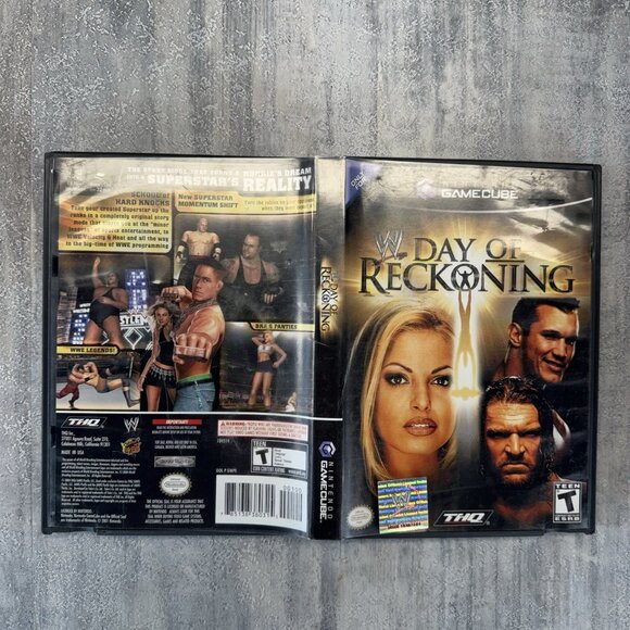 WWE: Day of Reckoning (Nintendo GameCube, 2004) - Picture 4 of 4